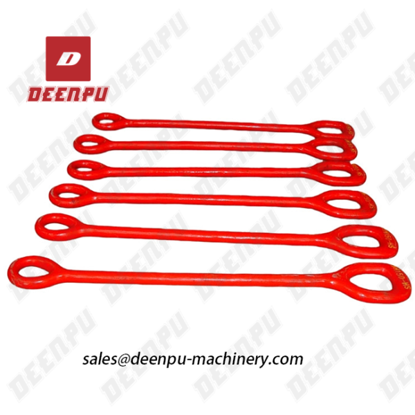 Carbon Steel Drilling Equipment API Single Arm Elevator Links For Workover Rig