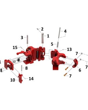 DEENPU Keystone KET Elevator Inserts for BJ Varco Elevators Spiders — Interchangeable