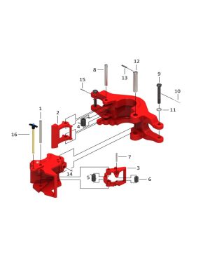 DEENPU Keystone KET Side Door Center Latch Elevators SLX MRA TMA — Interchangeable